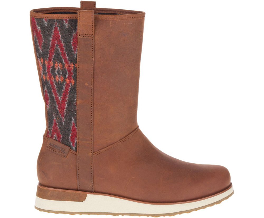 Merrell Støvler Dame - Roam Pull On Waterproof - Brune - BTA690732